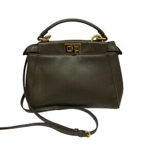 Fendi peekaboo Handbag Brown One
